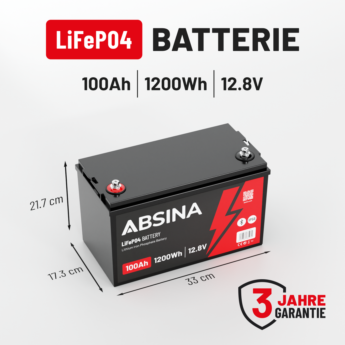 LiFeP04 Batterie