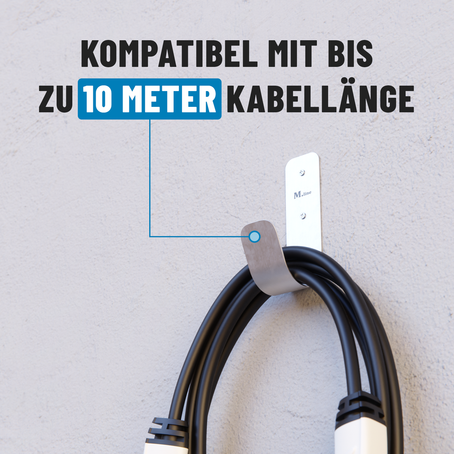 Ladekabel Wandhalterung