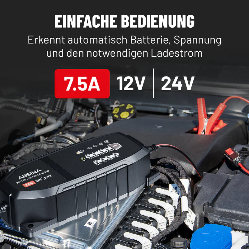 Autobatterie Ladegerät A7500